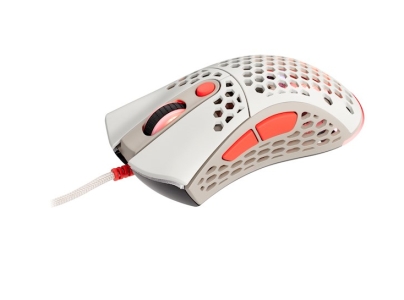 2E Gaming Mouse HyperSpeed Pro, RGB Retro USB White
